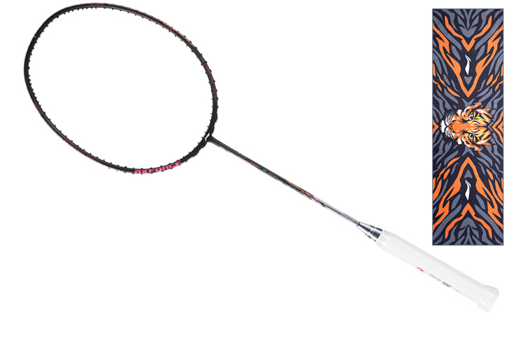 Sizing Li-Ning RAYTHEON 80 Full Carbon Badminton Racket - Durable, Offensive, Pro-level AYPS004