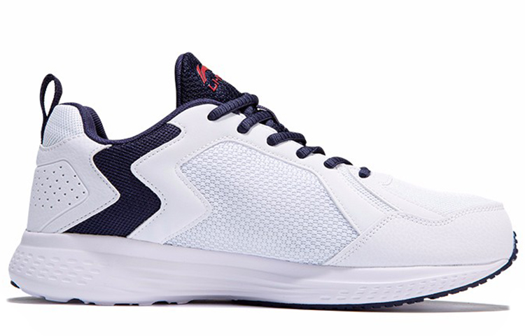 Order Li-Ning Rebound Schokabsorberende Hardloopschoen ''Wit Blauw Rood'' ARBQ039-4