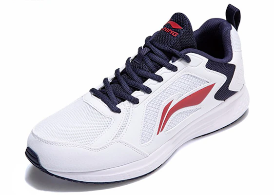 Li-Ning Rebound Schokabsorberende Hardloopschoen ''Wit Blauw Rood'' ARBQ039-4 Lookbook Li-Ning Rebound Schokabsorberende Hardloopschoen ''Wit Blauw Rood'' ARBQ039-4