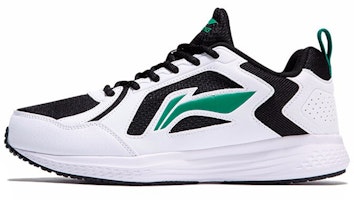 Li-Ning Rebound Shock Absorption Running Shoes 'Black White Green' ARBQ039-3 Li-Ning Rebound Shock Absorption Running Shoes 'Black White Green' ARBQ039-3