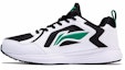 Buy Li-Ning Rebound Shock Absorption Running Shoes 'Black White Green' ARBQ039-3