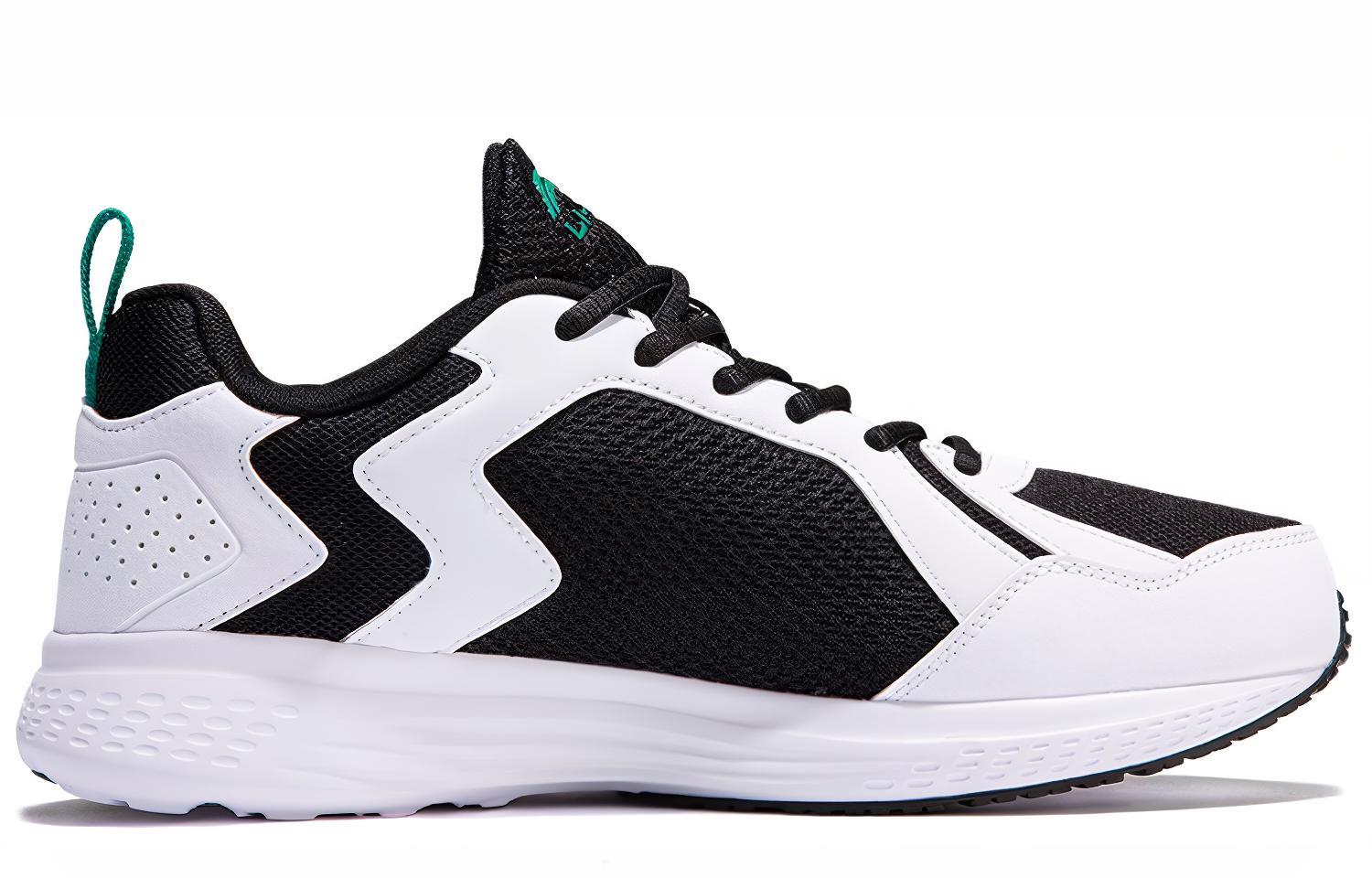 Order Li-Ning Rebound Dempende Hardloopschoenen ''Zwart Wit Groen'' ARBQ039-3
