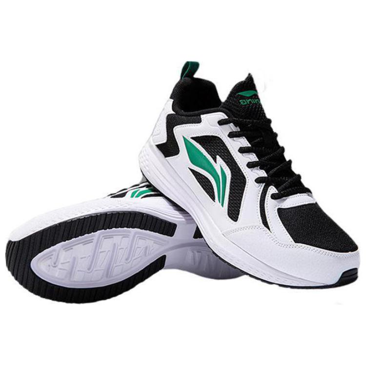 Purchase Li-Ning Rebound Dempende Hardloopschoenen ''Zwart Wit Groen'' ARBQ039-3