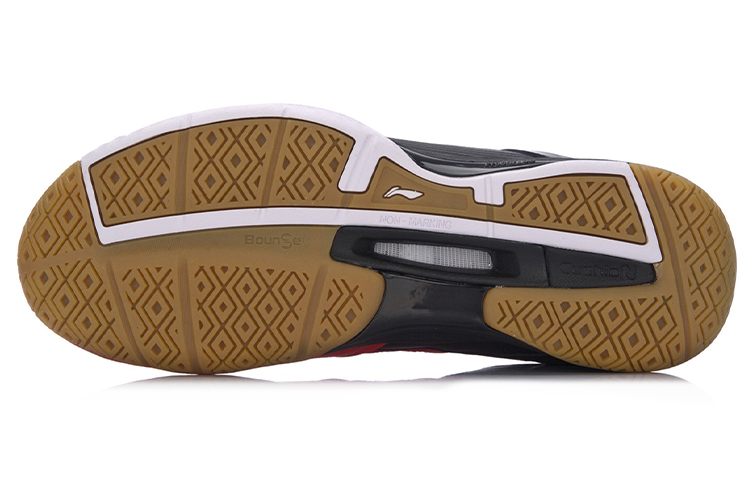 Purchase Li-Ning Rebound Trainer Low ''Zwart Rood'' AYTM013-2