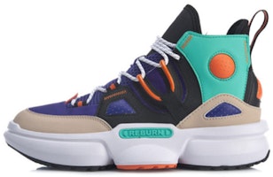 Li-Ning Reburn 2.0 EZ-Fit 'Black Blue' AGBQ011-2 Li-Ning Reburn 2.0 EZ-Fit 'Black Blue' AGBQ011-2