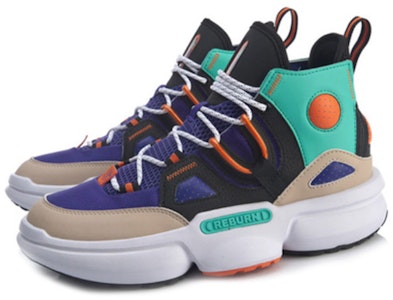 Li-Ning Reburn 2.0 EZ-Fit 'Hitam Biru' AGBQ011-2 Lookbook Li-Ning Reburn 2.0 EZ-Fit 'Hitam Biru' AGBQ011-2