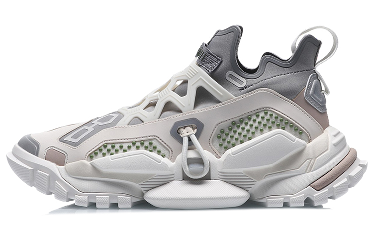 Li-Ning Reburn Ace Low 'Grey White' AGBQ102-1