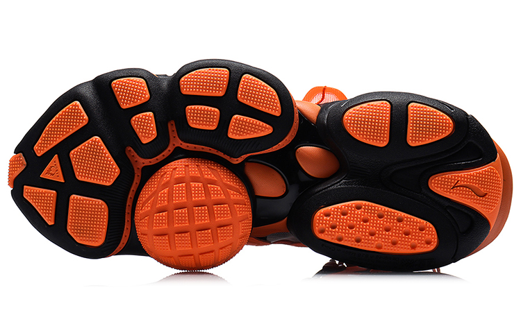 Purchase 리닝 리번 에이스 미드 '오렌지 블랙' (Li-Ning Reburn Ace Mid 'Orange Black') AGBQ079-2