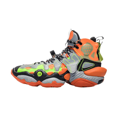 Li-Ning Reburn Ace Mid New York Fashion Week 'Orange Green Black'