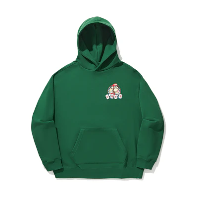Li-Ning Reburn Bored Ape Hoodie Eden Green Unisex New Year Edition AWDU909-4