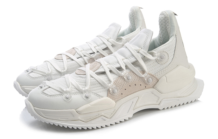 Lookbook 李宁 Reburn Odyssey x 成龙 '奶白色' AGBQ119-1