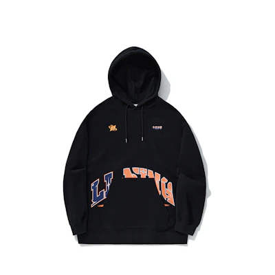 Li-Ning Reburn Series Black Unisex Hooded Sweatshirt - Breathable & Versatile AWDU349-4