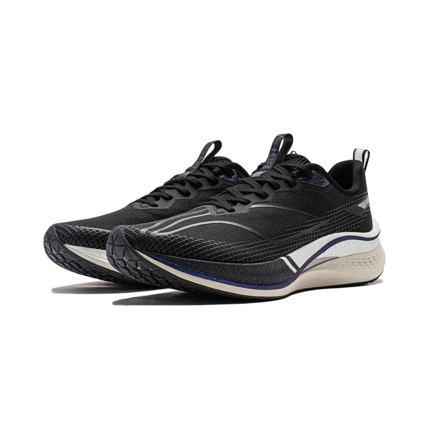 Lookbook Li-Ning Red Hare 7 Pro 'Negro Blanco' ARPU001-3
