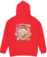 Li-Ning Red Oversized Hoodie - Fashion Sports Series AWDS159-2 Li-Ning Red Oversized Hoodie - Fashion Sports Series AWDS159-2