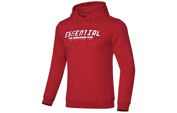 Li-Ning Red Training Series Casual Letter Print Sweatshirt AWDQ033-4