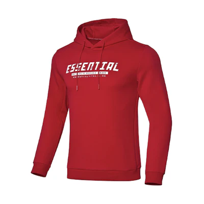 Li-Ning Red Training Series Casual Letter Print Sweatshirt AWDQ033-4