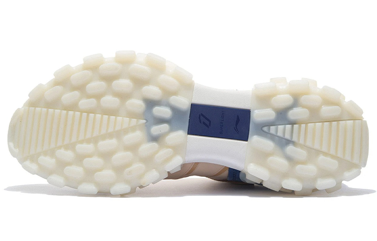 Shop 中國李寧 超載 生活休閒鞋 潮流 低幫 運動休閒鞋 男款 藏青藍