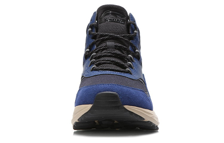 Shop Li-Ning Reflection High-Top Running ''Blu Nero''. AGLM095-3