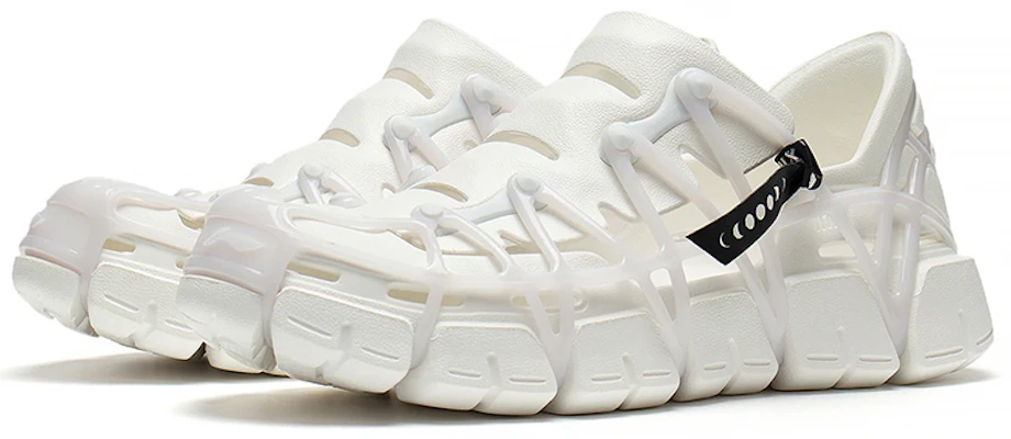 Sandales Sport Li-Ning Réfléchissantes Amortissantes ''Blanc Lait'' AZSS011-3 Lookbook Sandales Sport Li-Ning Réfléchissantes Amortissantes ''Blanc Lait'' AZSS011-3
