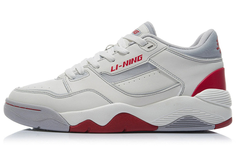 Li-Ning Retro 80s 'White Red' AGBR085-3
