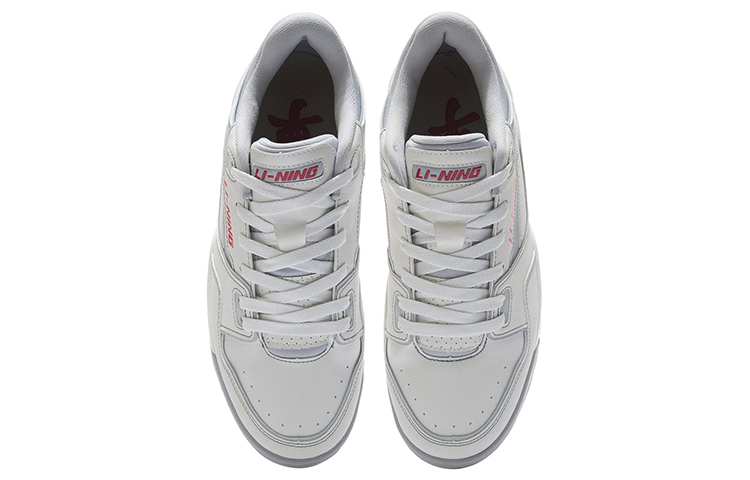 Lookbook Li-Ning Retro 80-an 'Putih Merah' AGBR085-3