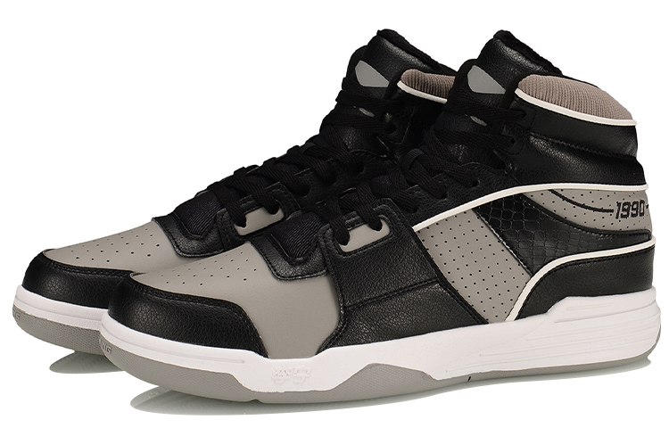 Lookbook Li-Ning Retro 90 'Negro Gris' AGBP081-1