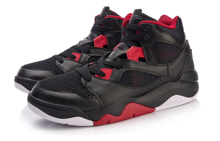 Lookbook Li-Ning Retro 90 'Negro Rojo' AGBN003-5