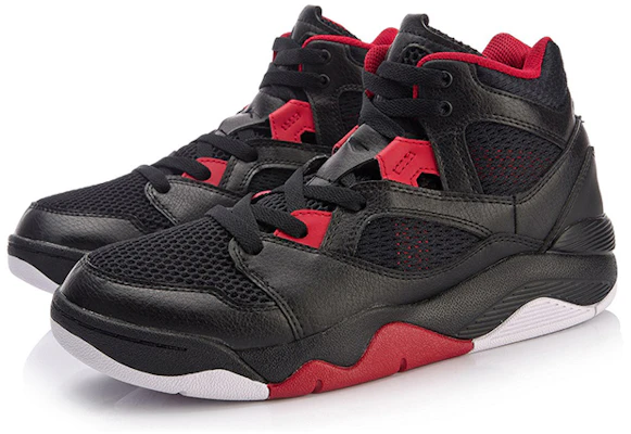 Li-Ning Retro 90 'Negro Rojo' AGBN003-5 Lookbook Li-Ning Retro 90 'Negro Rojo' AGBN003-5