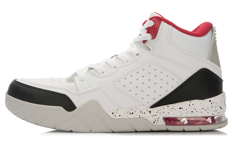 Li-Ning Retro 90 High 'White Red Black' ABCL021-1