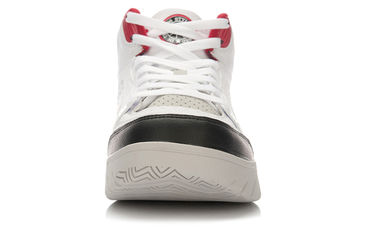 Shop Li-Ning Retro 90 High 'Blanco Rojo Negro' ABCL021-1