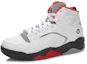Order Li-Ning Retro 90 II High 'Putih Hitam Merah' ABCM001-1