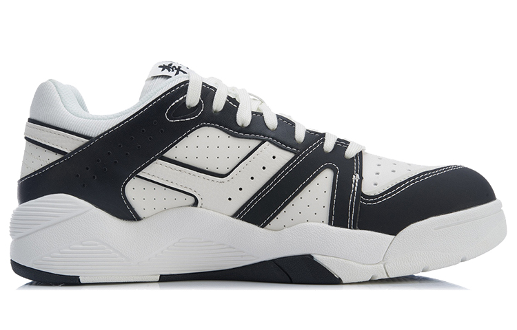 Order Li-Ning Retro 90s Low 'Hitam Putih Reflektif' AGBR019-2