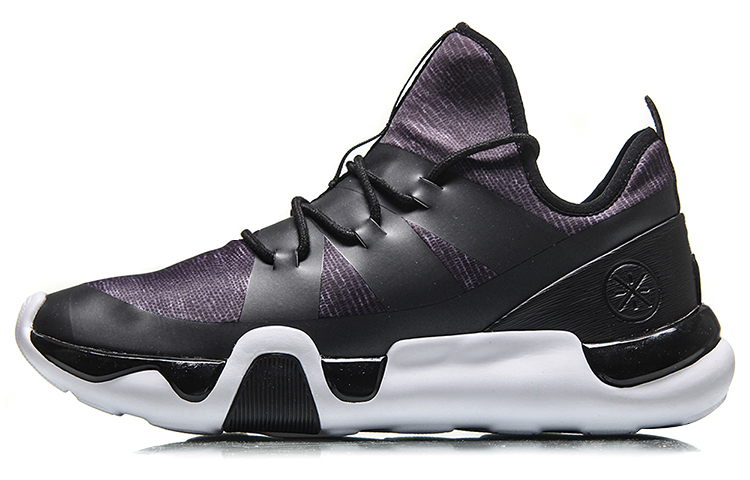 Li-Ning Retro Basketball Low 'Black White' ABCN027-1