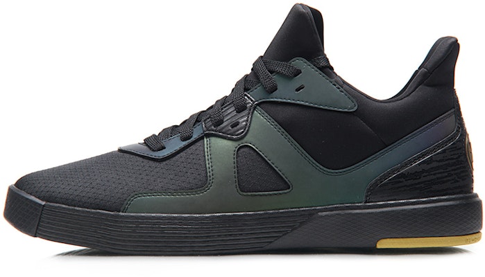 Li-Ning Retro Basketball Mid 'Black Green Yellow' ABCM087-3 Buy Li-Ning Retro Basketball Mid 'Black Green Yellow' ABCM087-3