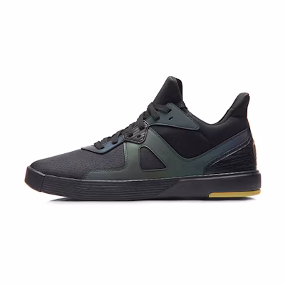 Li-Ning Retro Basketball Mid 'Black Green Yellow'