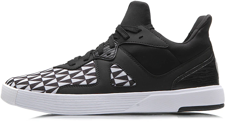 Li-Ning Retro Basketball Mid 'Black White Geometric' ABCM087-2 Buy Li-Ning Retro Basketball Mid 'Black White Geometric' ABCM087-2