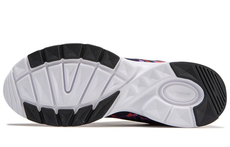 Purchase Li-Ning Retro Kasual Rendah 'Hitam Pelbagai warna' AGLQ185-4