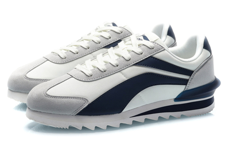 Lookbook Li-Ning Retro Leisure Low 'Grey Blue' AGCP241-2