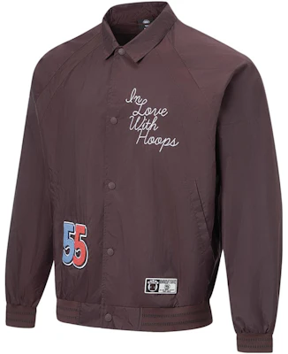 Li-Ning Retro Loose-Fit Embroidered Letter Jacket in Deep Crimson Red AFDT883-1 Buy Li-Ning Retro Loose-Fit Embroidered Letter Jacket in Deep Crimson Red AFDT883-1