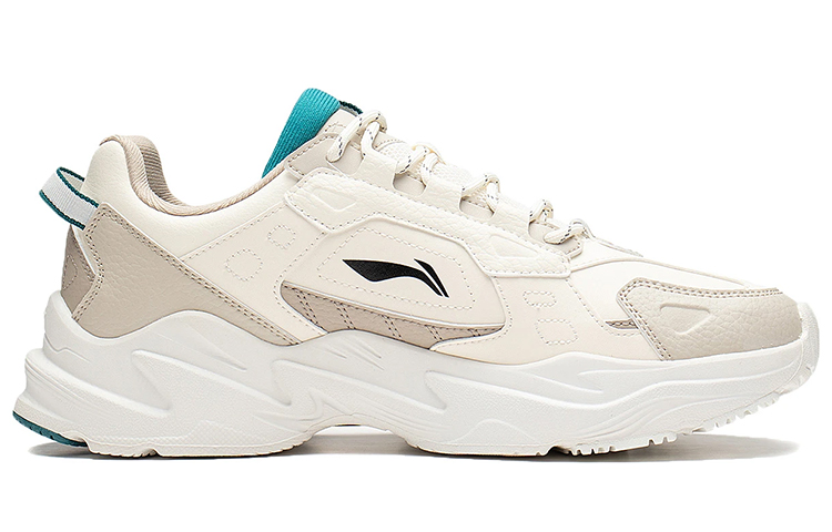 Order Zapatillas Retro Reflectivas Li-Ning 'Beige Verde' AGCS417-7