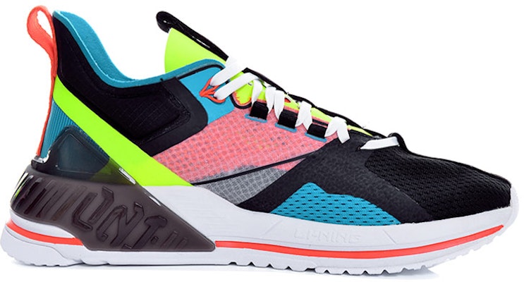 Li-Ning Retro Running Shoe 'Patchwork' AGLQ035-2 Order Li-Ning Retro Running Shoe 'Patchwork' AGLQ035-2