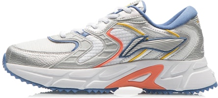 Li-Ning Retro Running Shoes 'Grey White Blue' ARLR013-6 Li-Ning Retro Running Shoes 'Grey White Blue' ARLR013-6