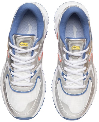 Li-Ning Retro Running Shoes 'Grey White Blue' ARLR013-6 Shop Li-Ning Retro Running Shoes 'Grey White Blue' ARLR013-6