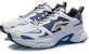 Li-Ning Retro Running Shoes 'Storm Blue White' ARLQ001-2