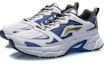 Lookbook Li-Ning Retro Running Shoes 'Storm Blue White' ARLQ001-2