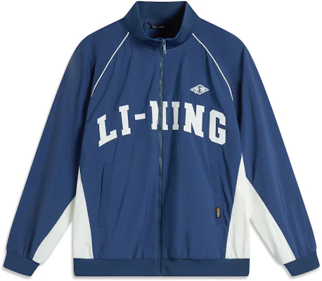 Li-Ning Retro Varsity Lightweight Water-Resistant Jacket - Deep Navy AFDU843-2 Buy Li-Ning Retro Varsity Lightweight Water-Resistant Jacket - Deep Navy AFDU843-2