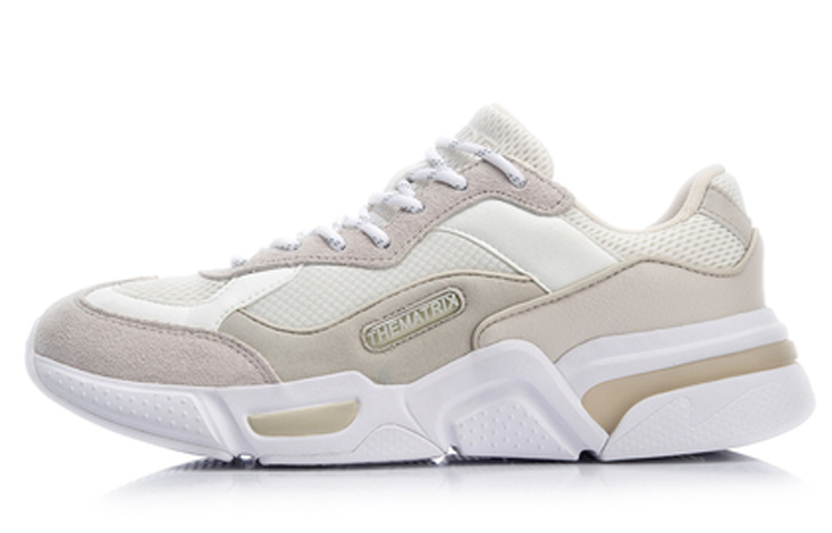 Li-Ning Reverses Classical Light Leisure Low 'White Grey' AGCN293-3