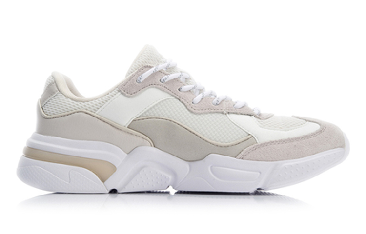 Order Li-Ning Reverses Klassisch Light Freizeit Low ''Weiß Grau'' AGCN293-3