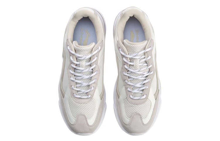 Shop Li-Ning Reverses Klassisch Light Freizeit Low ''Weiß Grau'' AGCN293-3