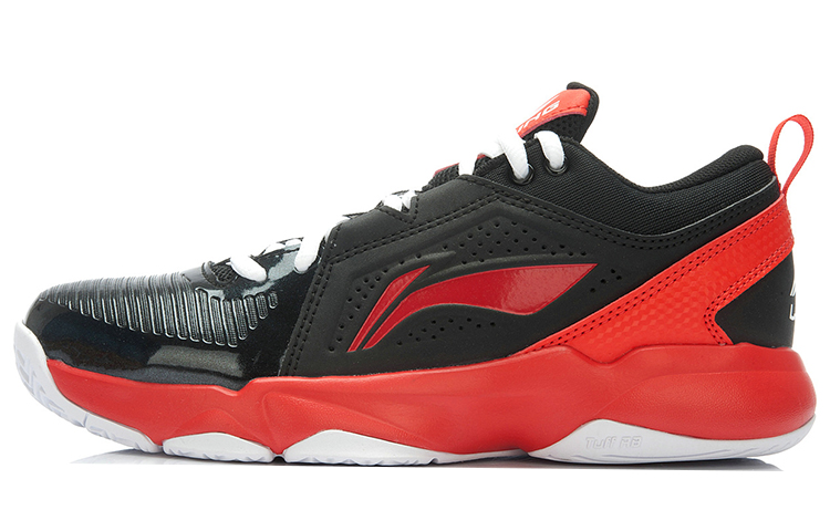Li-Ning Rider Low Basketball Shoes 'Red Black White' ABPK005-2